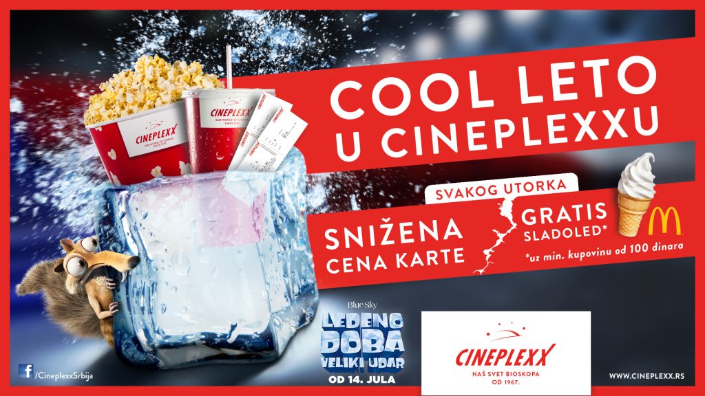 Cool leto u bioskopima Cineplexx