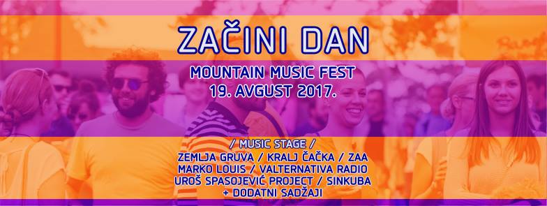 Mountain Music Fest Začini dan