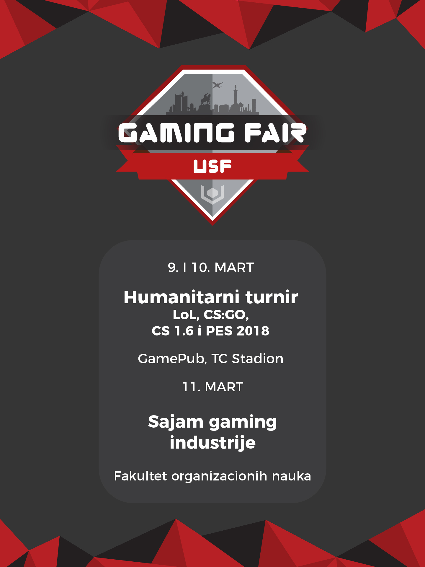USF Gaming Fair Portal Mladi